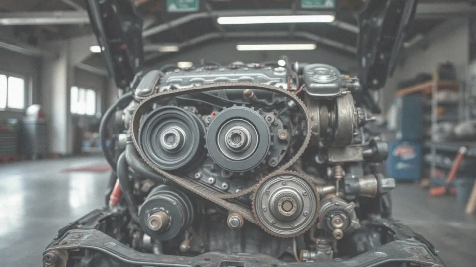 Jak przebiega proces wymiany paska rozrządu w silnikach Opel Astra H?