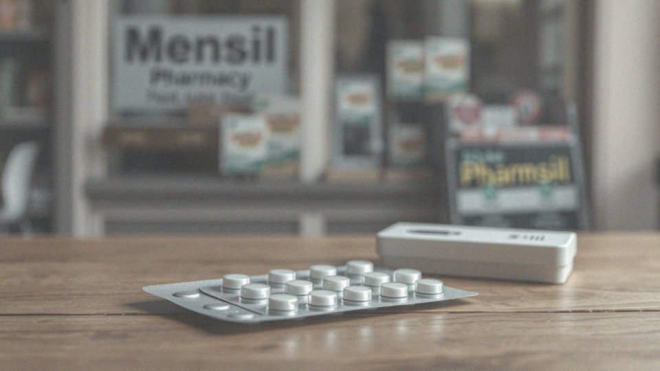 Ile kosztuje Mensil? Ceny i dostępność leku na zaburzenia erekcji
